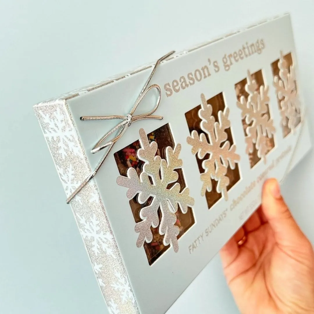 Season's Greetings Gift Set (Chocolate covered pretzels)