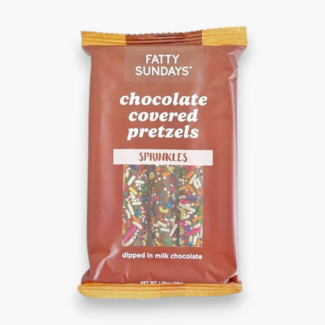 Sprinkles Chocolate Covered Pretzels