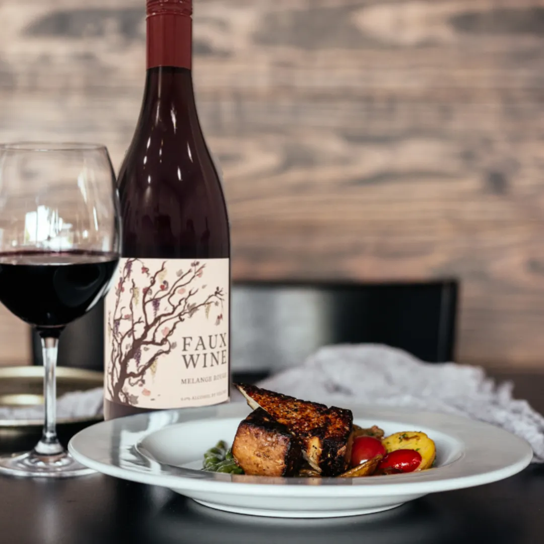 Faux Wine Melange Rouge
