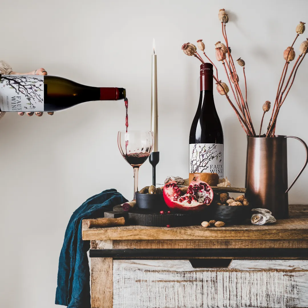 Faux Wine Melange Rouge