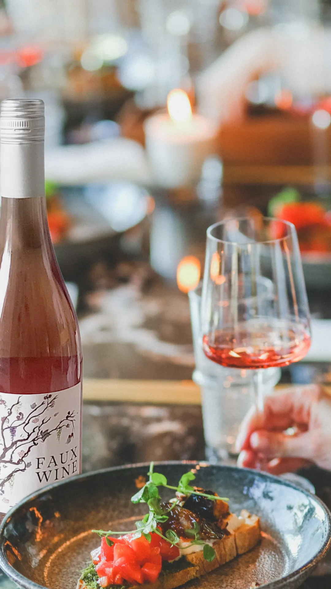Faux Wine Melange Rosé