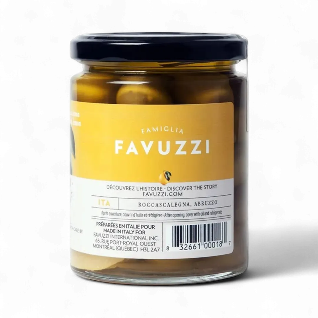 Bella Di Cerignola Olives With Lemon
