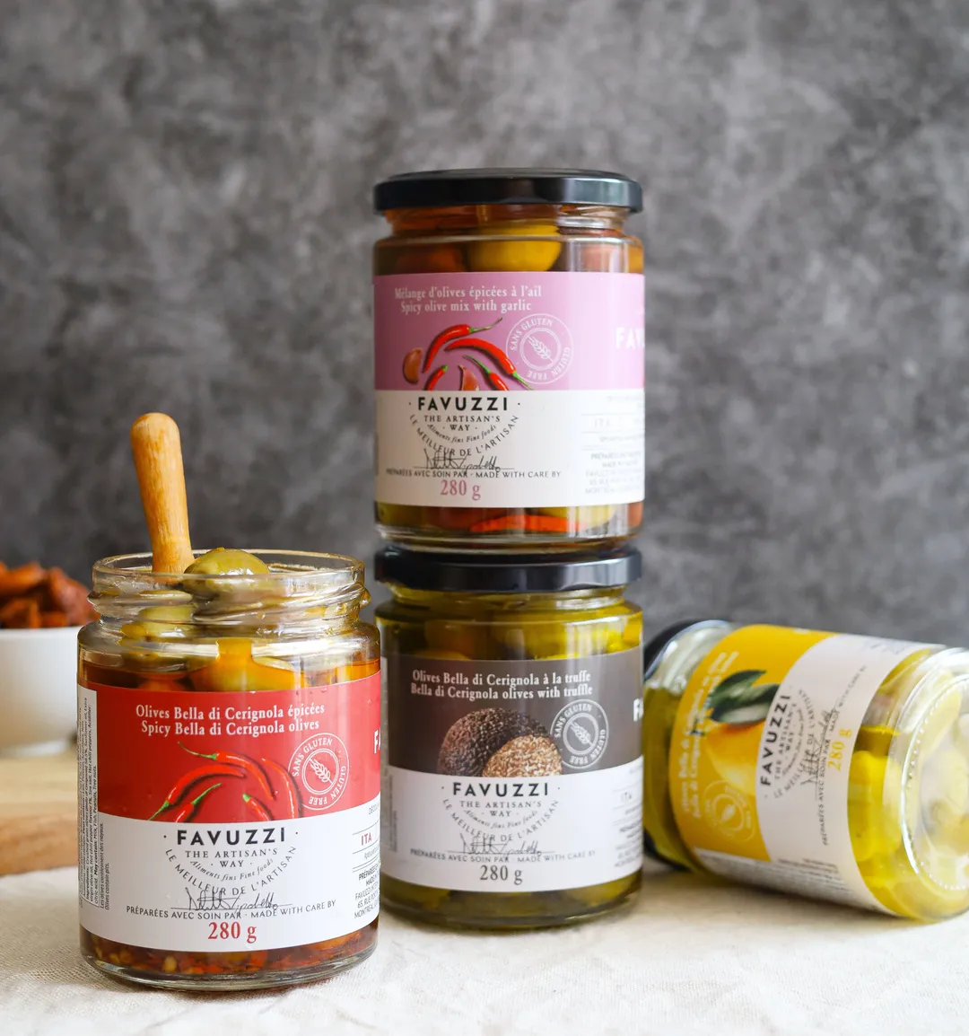 Spicy Bella Di Cerignola Olives