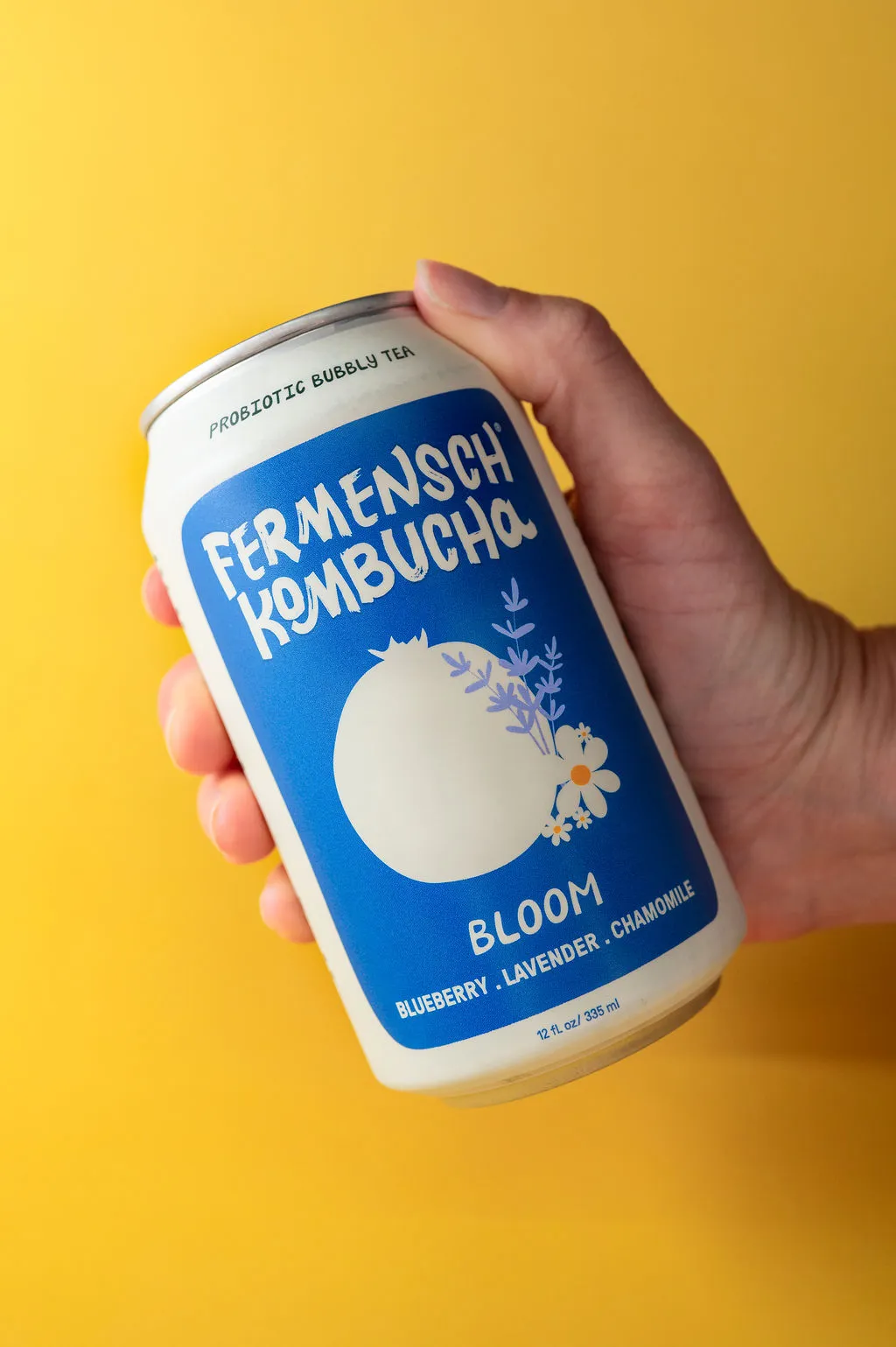 *Bloom* Blueberry Lavender Chamomile Kombucha - 24-Can Case