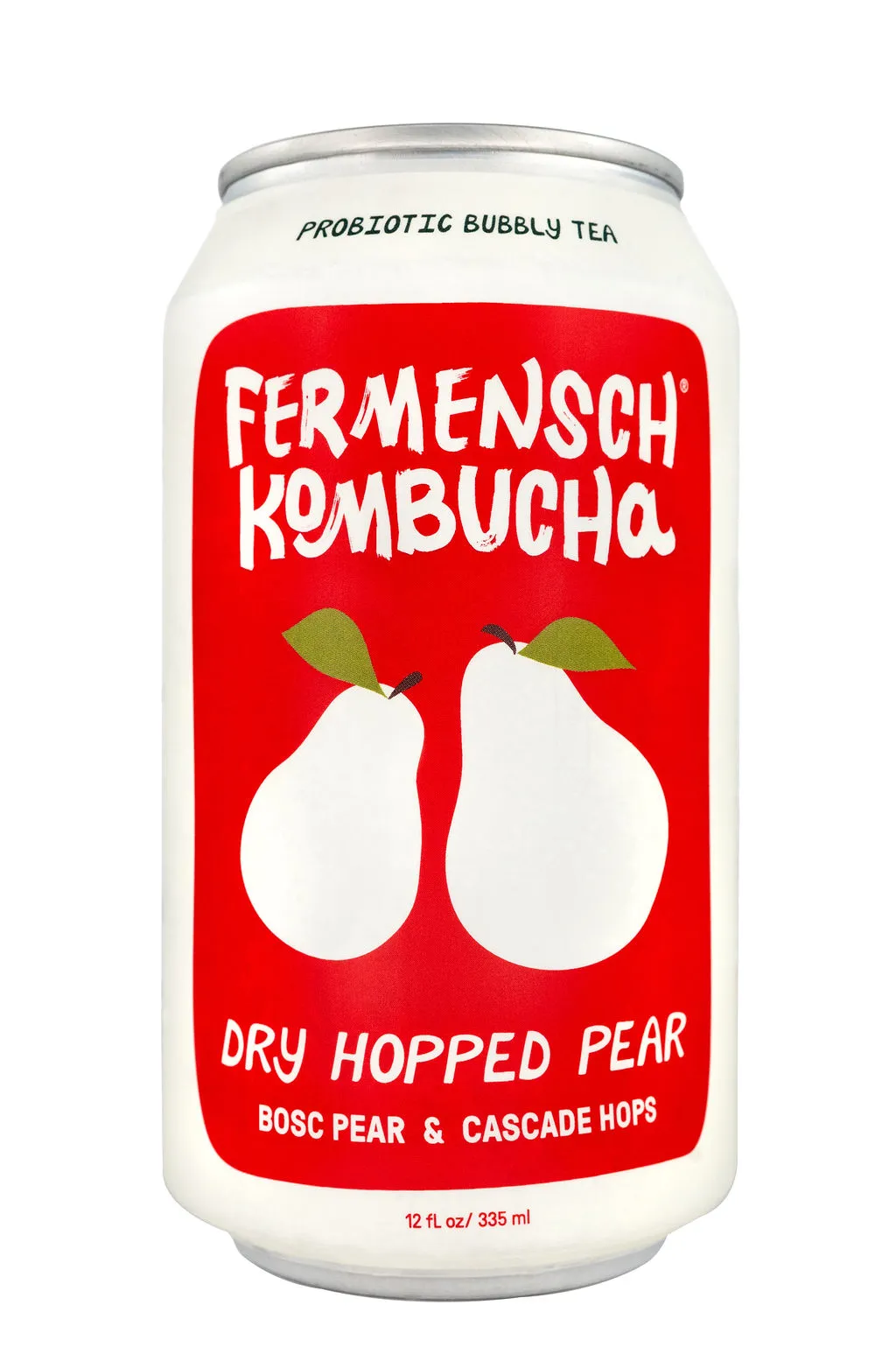 *Dry-Hopped Pear* Kombucha - 24-Can Case