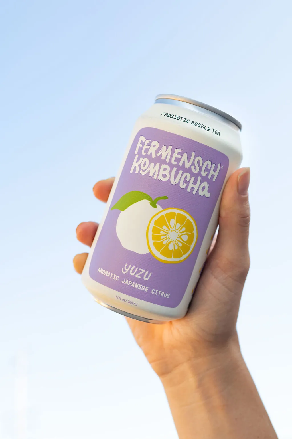 *Yuzu* Japanese Citrus Kombucha - 24-Can Case