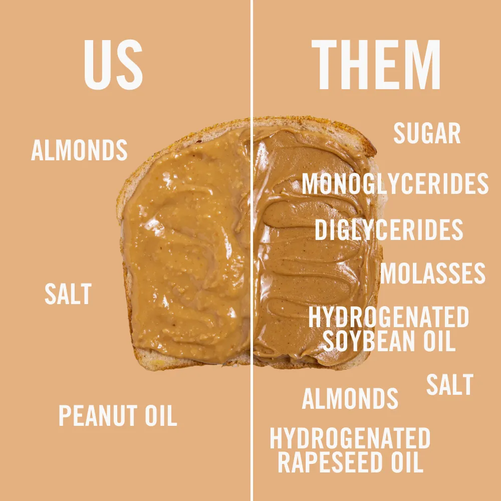 All Natural Smooth Almond Butter 14 oz.