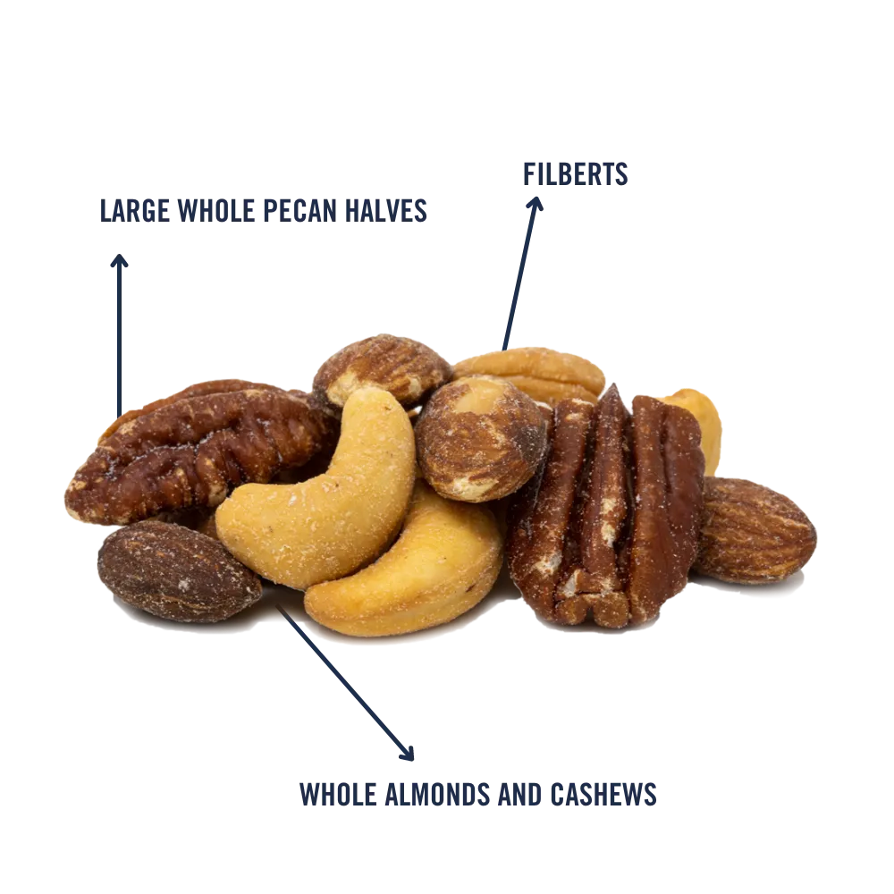 Deluxe Mixed Nuts (Roasted Salted) 10 oz.