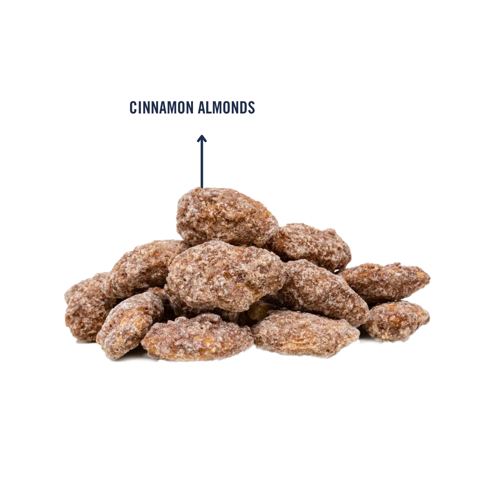 Cinnamon Roasted Almonds 10 oz.