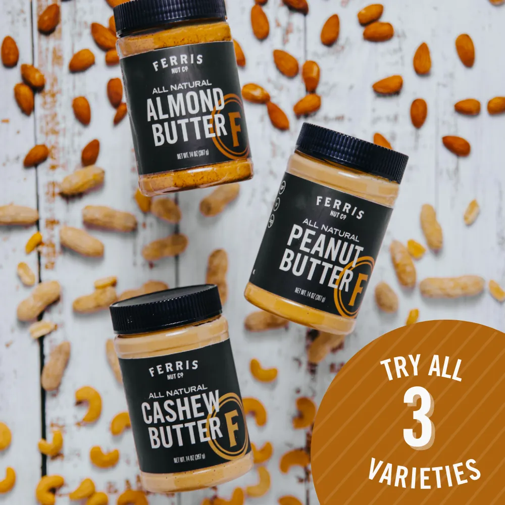 All Natural Smooth Almond Butter 14 oz.