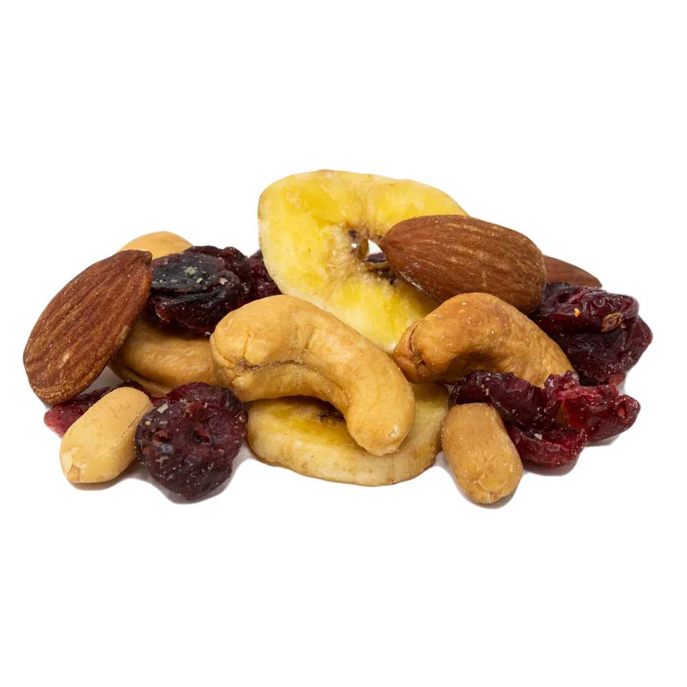 Blueberry Banana Nut Mix (Roasted Salted) 10 oz.