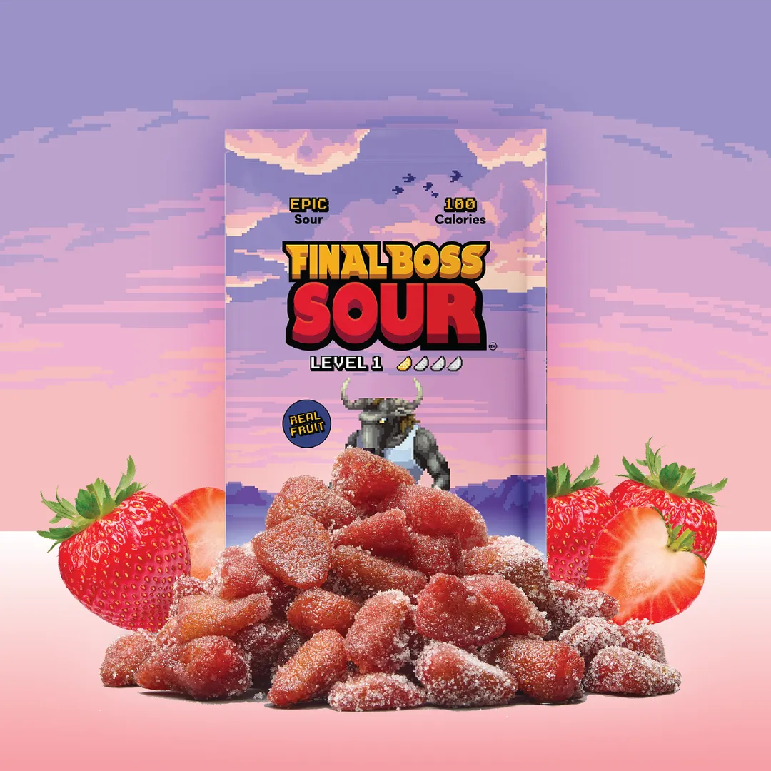 Level 1 Sour Strawberry Retail Display PDQ (12 Count)