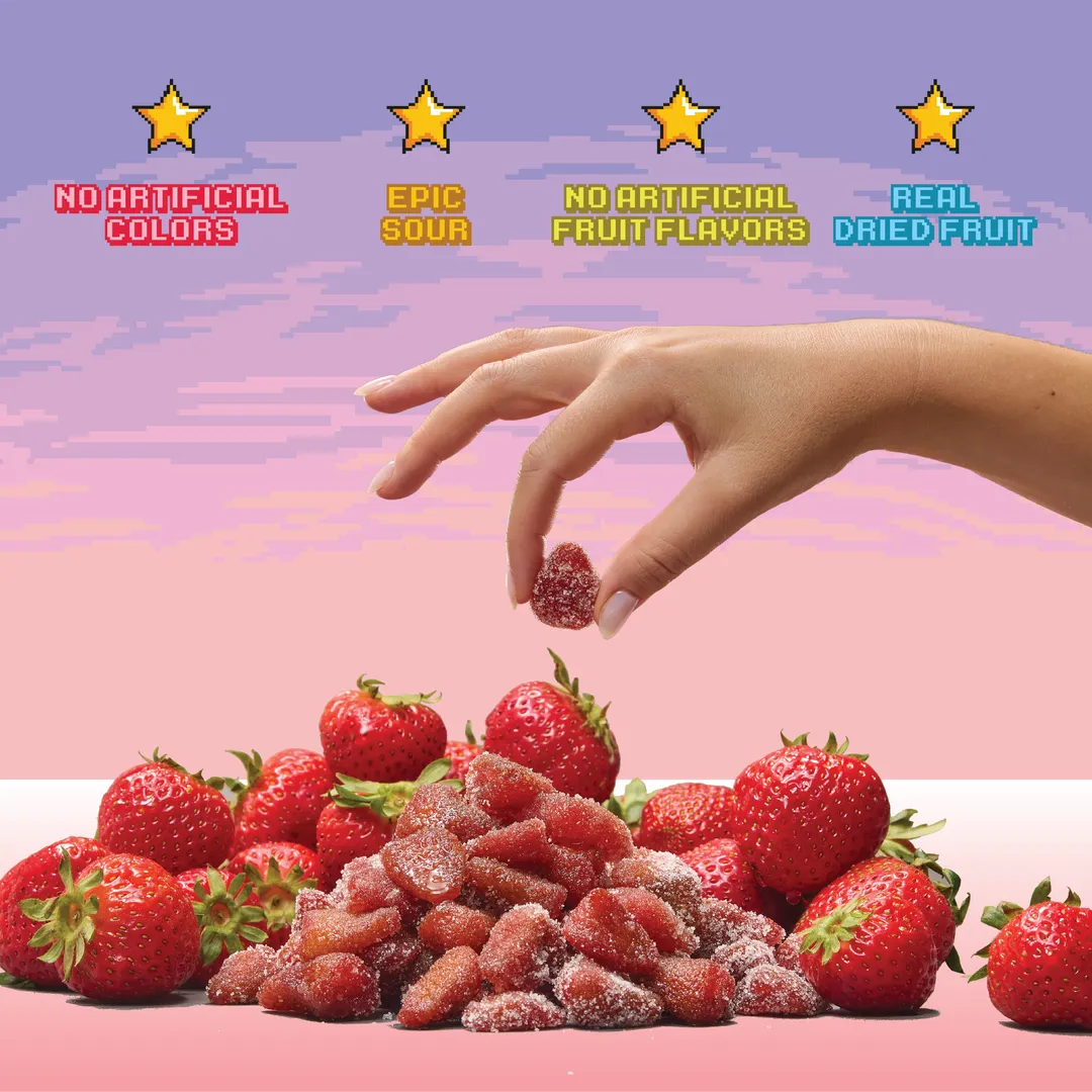 Level 1 Sour Strawberry Retail Display PDQ (12 Count)