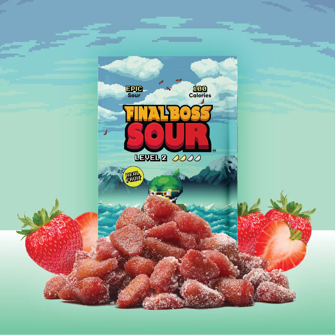 Level 2 Sour Strawberry Retail Display PDQ (12 Count)