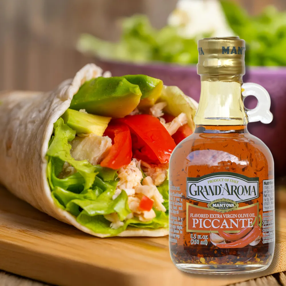 Mantova Grand'Aroma Piccante Extra Virgin Olive Oil, 8.5 oz.