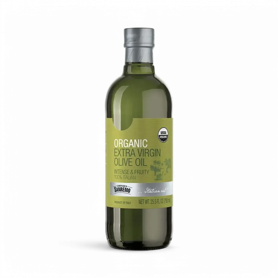 Co. Sanremo Organic Extra Virgin Olive Oil, 25.5 fl. oz.