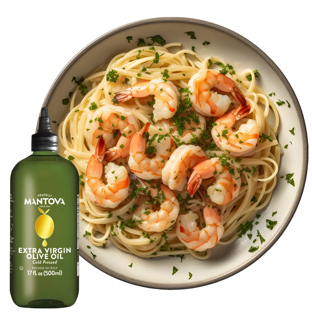 Mantova Extra Virgin Olive Oil in Squeeze Bottle, 17 fl. oz.