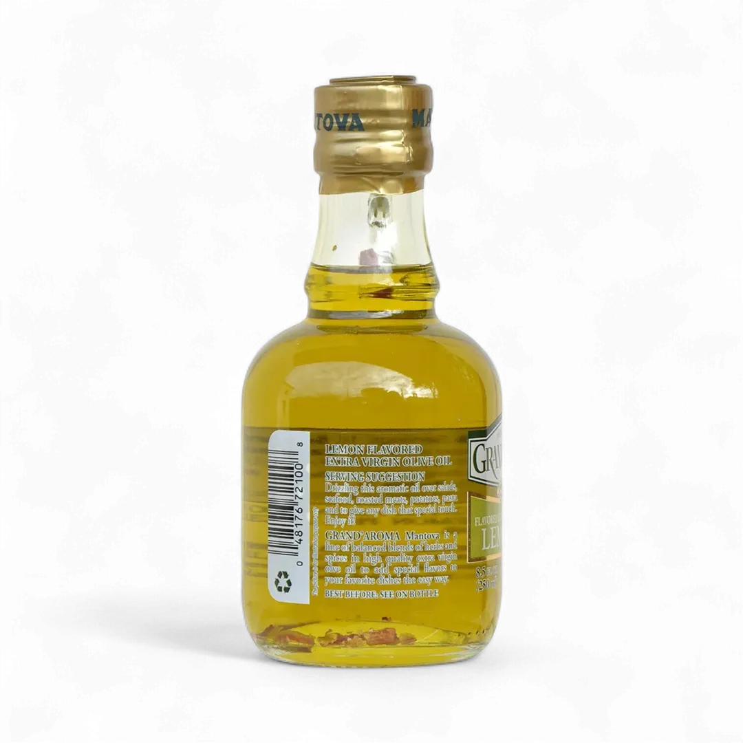 Mantova Grand’Aroma Lemon Extra Virgin Olive Oil, 8.5 oz.