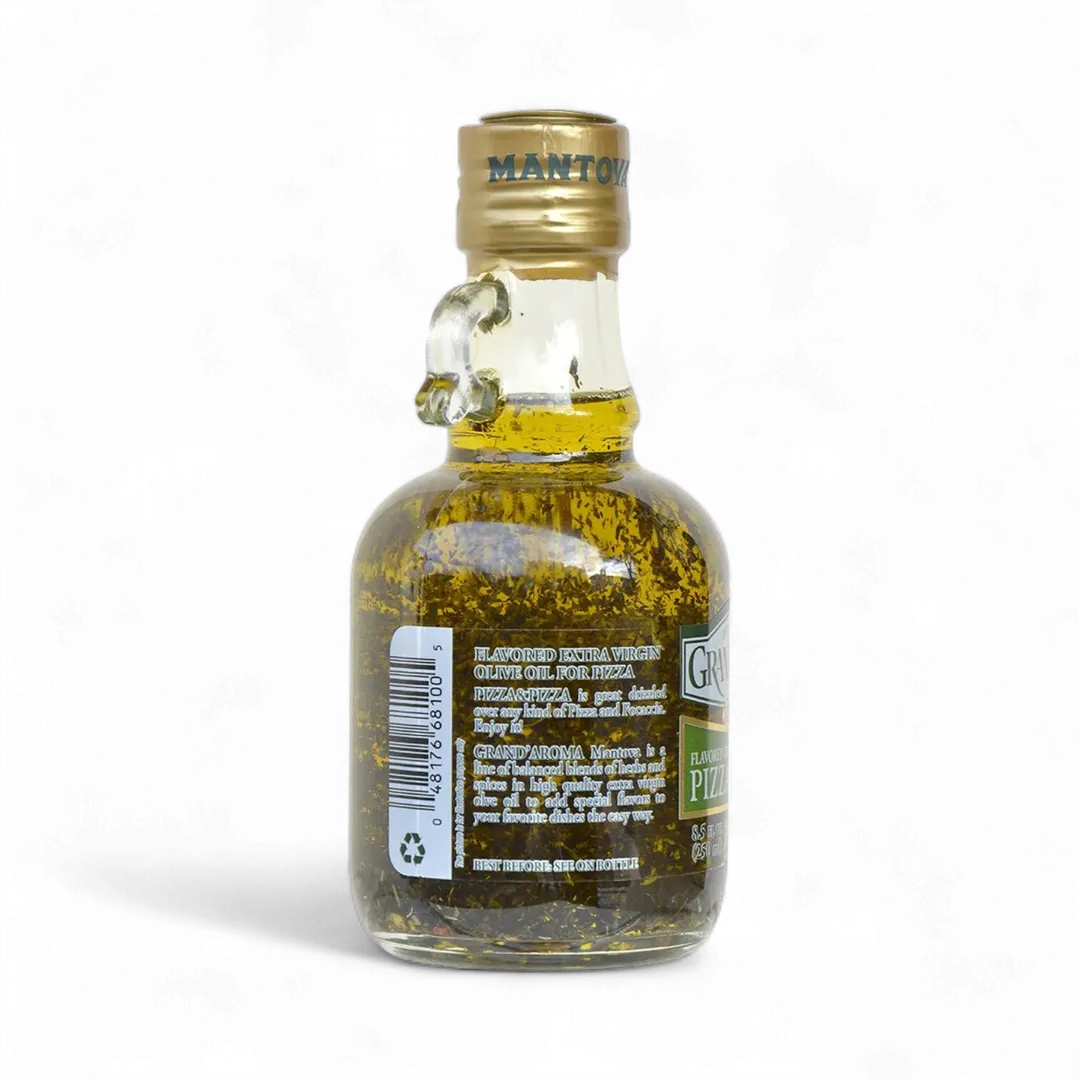 Mantova Grand'Aroma Pizza & Pizza Extra Virgin Olive Oil, 8.