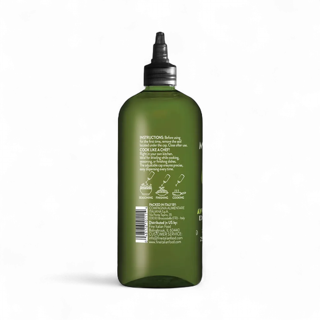 Mantova EVOO + Avocado Oil Blend in Squeeze Bottle, 25.5 fl. oz.