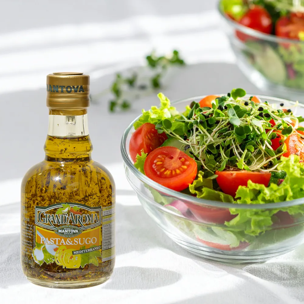 Mantova Grand'Aroma Pasta & Sugo Extra Virgin Olive Oil, 8.5