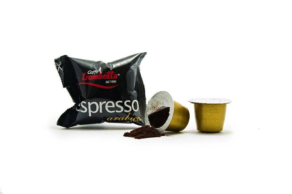 Caffè Trombetta L'Espresso Arabica, 10 Nespresso Pods