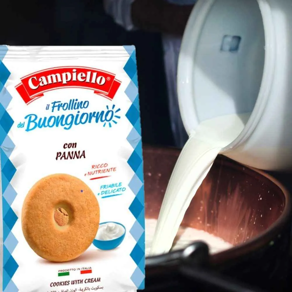 Campiello Shortbread Cookies with Fresh Cream, 12 oz.