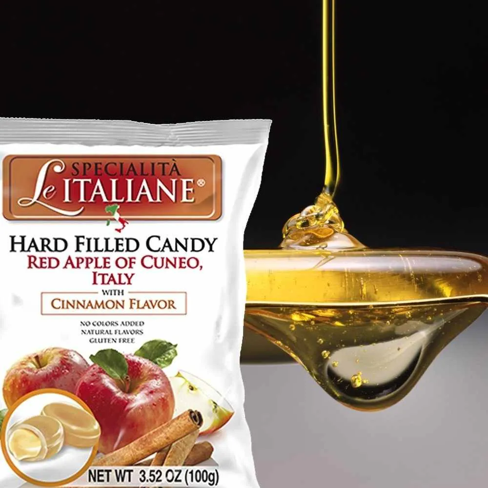 Le Specialità Italiane Candy with Apple & Cinnamon, 3.52 oz.