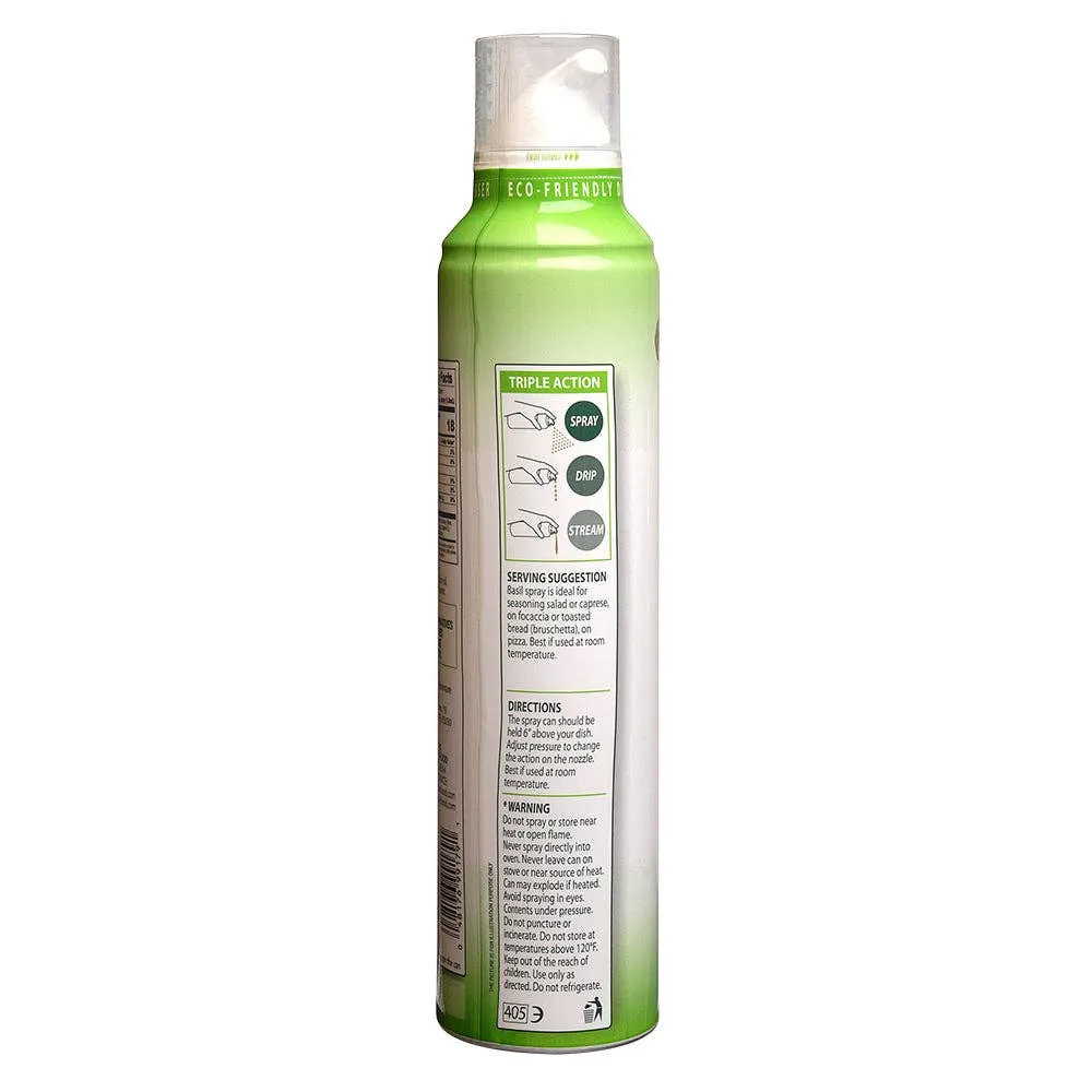 Mantova Basil Extra Virgin Olive Oil Spray, 8 oz.