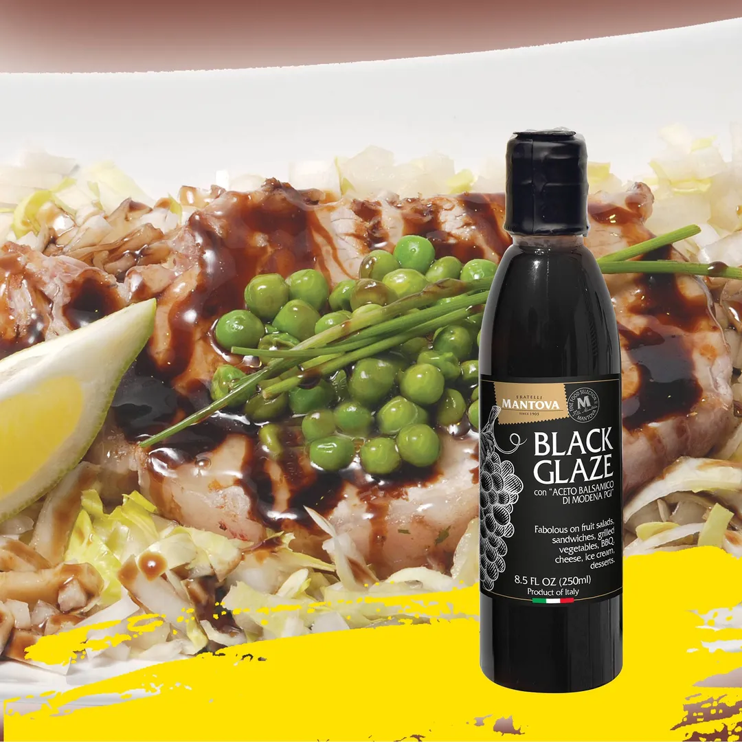 Mantova Black Balsamic Glaze, 8.5 fl. oz.
