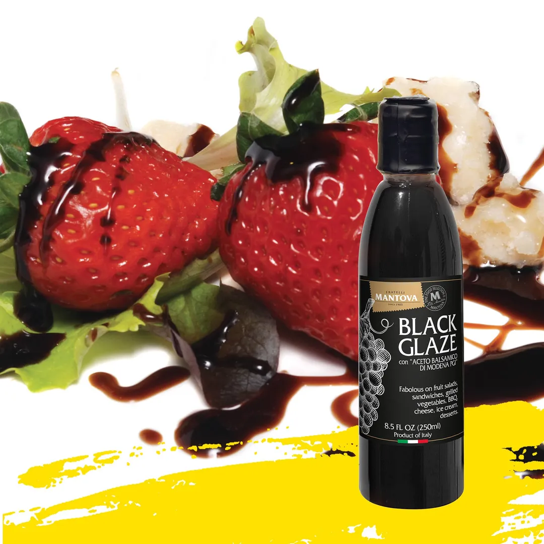 Mantova Black Balsamic Glaze, 8.5 fl. oz.