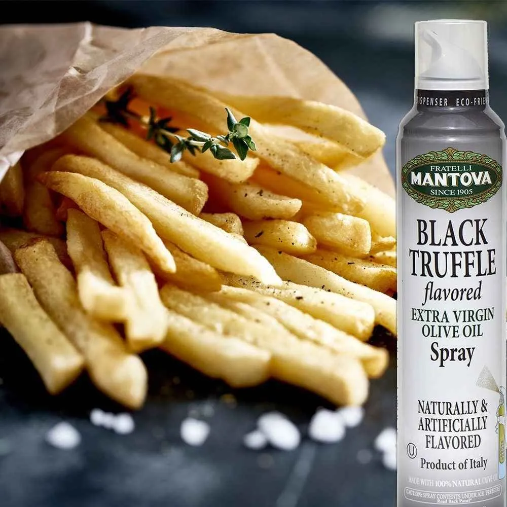 Mantova Black Truffle Extra Virgin Olive Oil Spray, 8 fl. oz