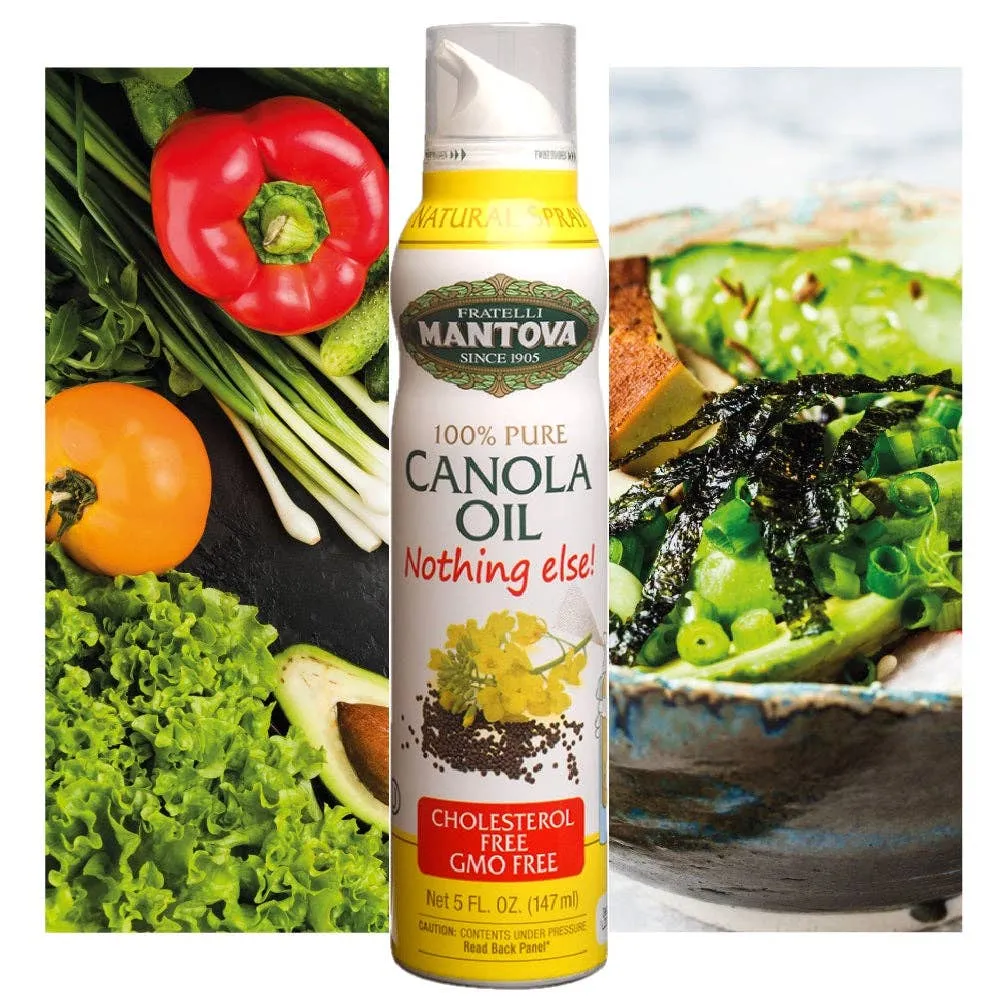 Mantova Canola Oil Spray, 5 fl. oz.