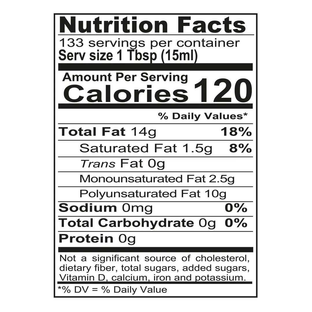 Mantova Grapeseed Oil, 68 fl oz.