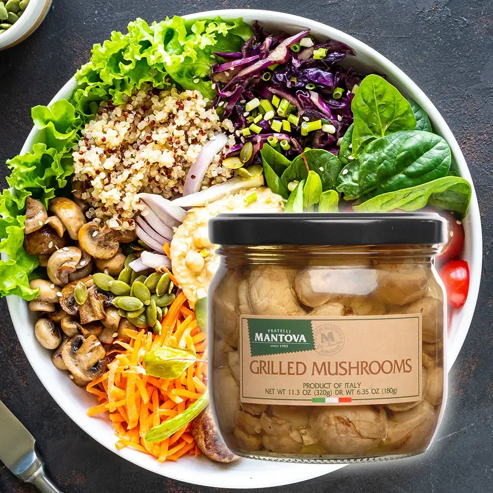 Mantova Grilled Mushrooms, 11.3 oz.