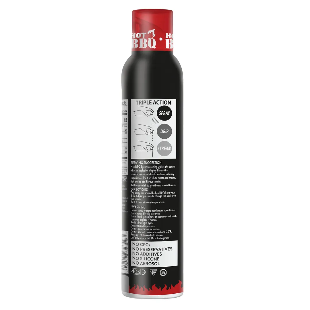 Mantova Hot Bbq Spray, 8 oz