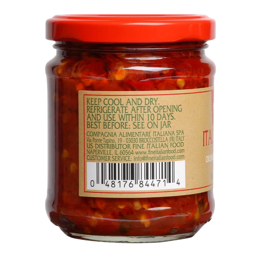 Mantova Italian Bomba Hot Pepper Sauce, 6.35 oz.