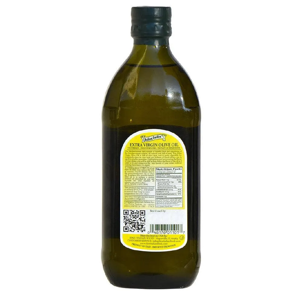Mantova Italian Golden Extra Virgin Olive Oil, 17 fl. oz.