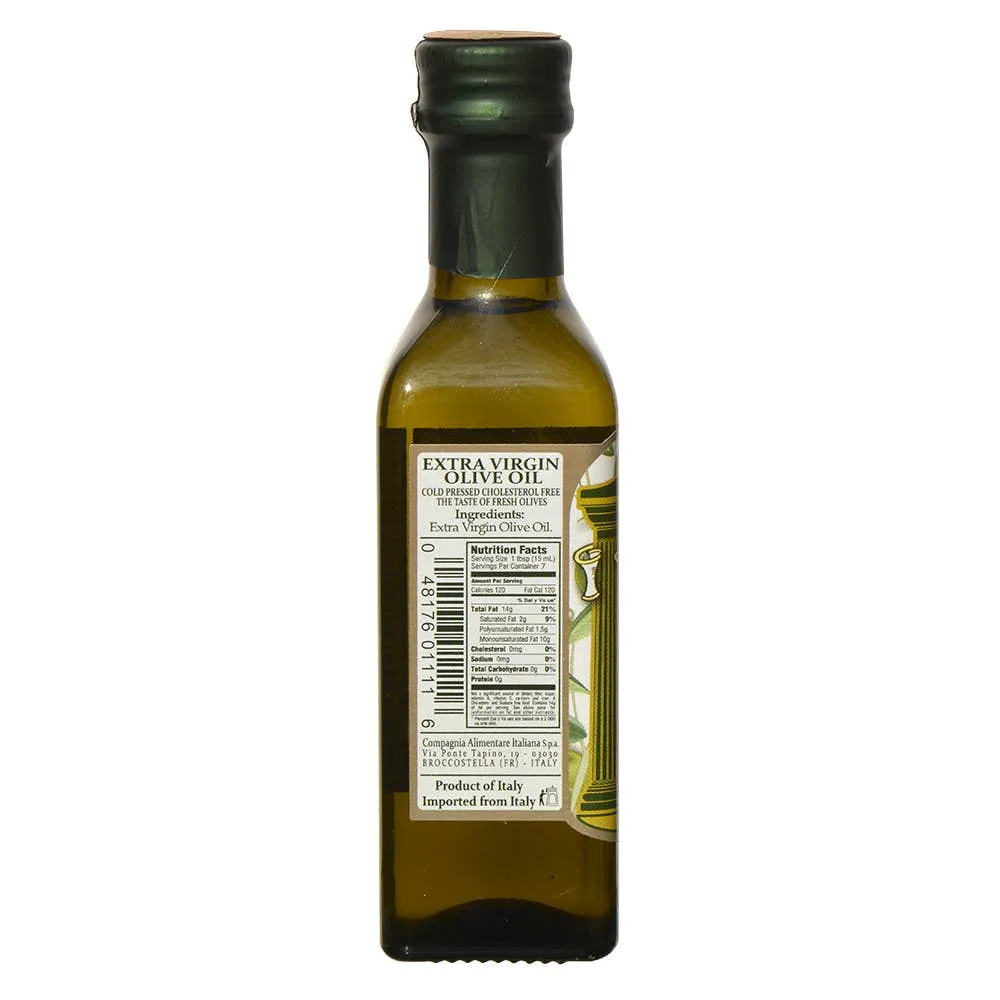 Mantova Italian Golden Extra Virgin Olive Oil, 3.4 fl. oz.