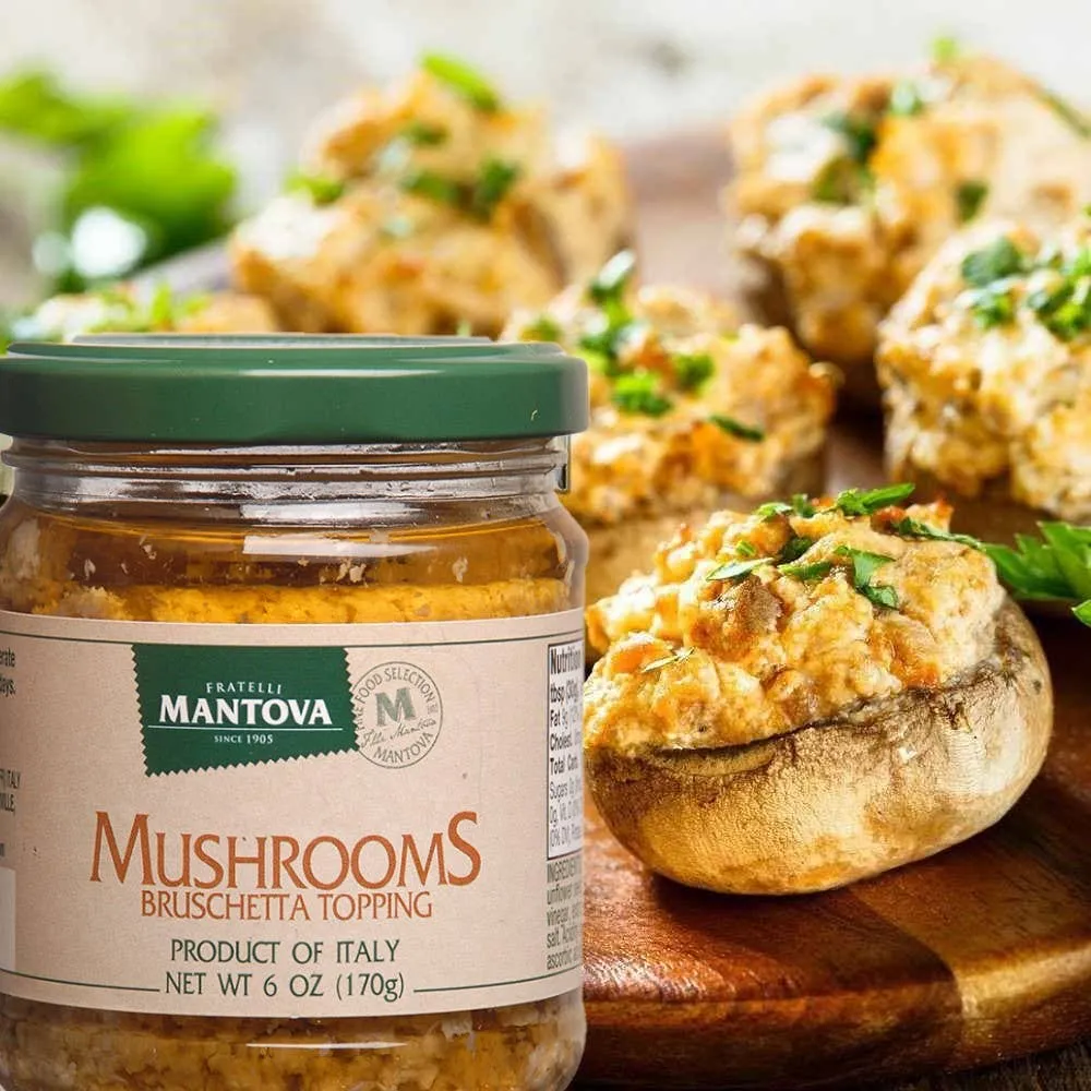 Mantova Mushroom Bruschetta, 6 oz.