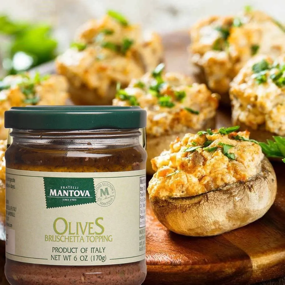 Mantova Olive Bruschetta, 6 oz.