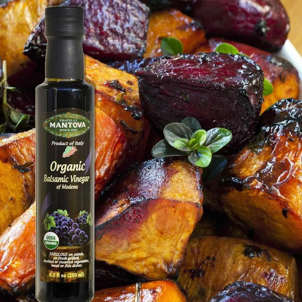Mantova Organic Balsamic Vinegar of Modena PGI, 8.5 fl. oz.