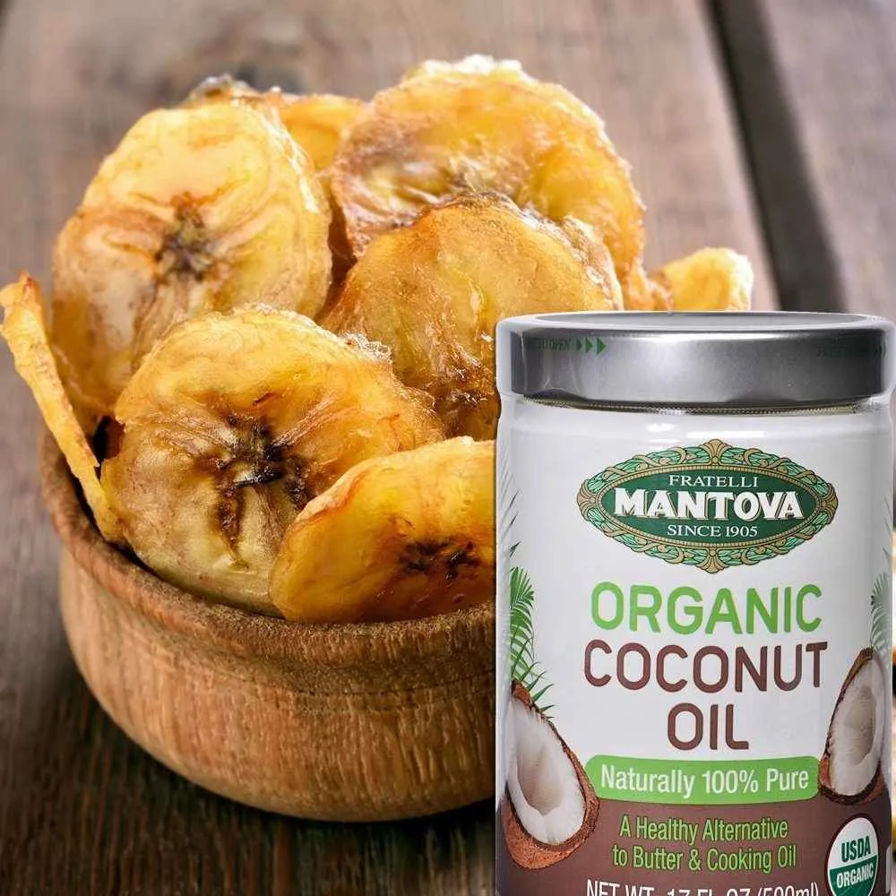 Mantova Organic Coconut Oil, 18 oz.
