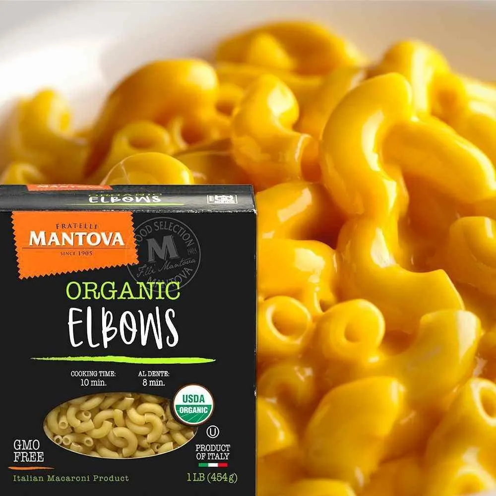 Mantova Organic Elbows, 1 lb.