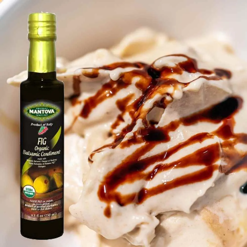 Mantova Organic Fig Balsamic Condiment PGI, 8.5 fl. oz.