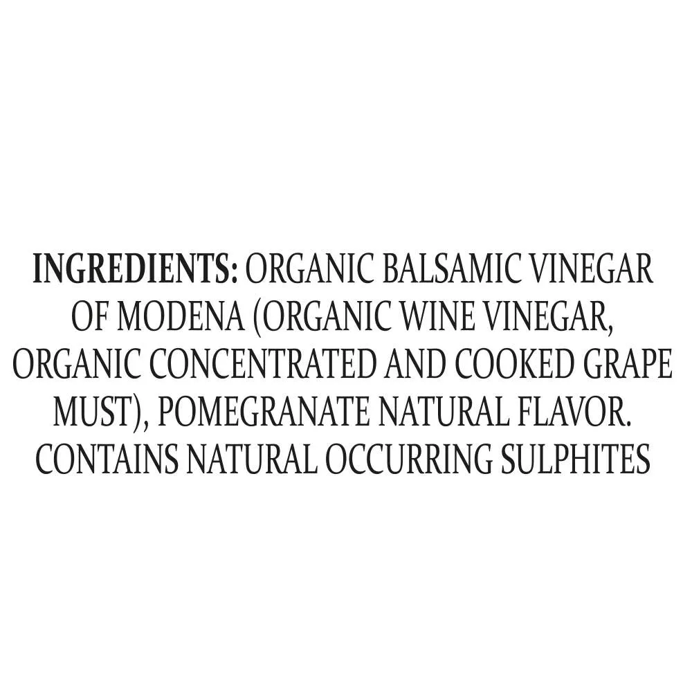 Mantova Org. Pomegranate Balsamic Condiment PGI, 8.5 fl. oz.