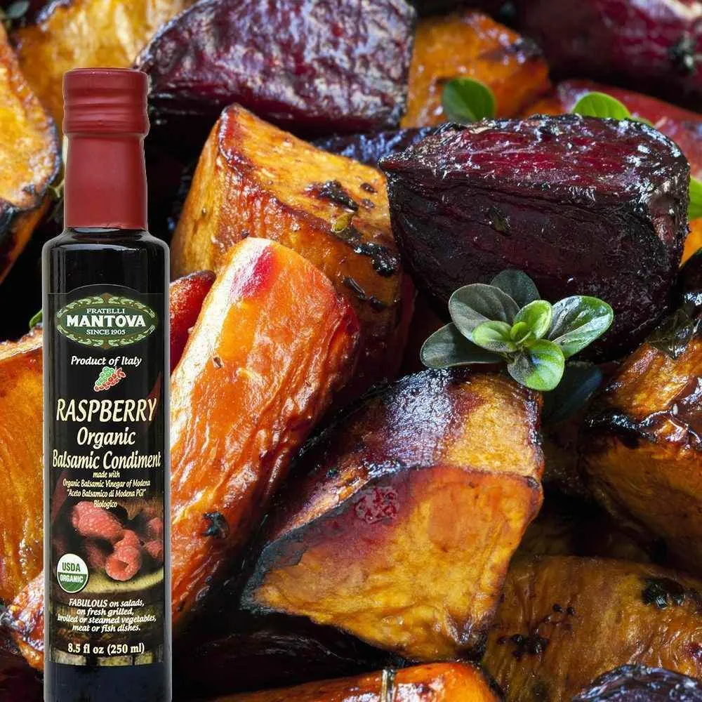 Mantova Org. Raspberry Balsamic Condiment PGI, 8.5 fl. oz.