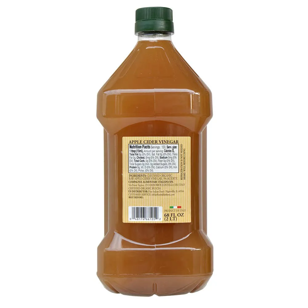 Mantova Org. Raw Unfiltered Apple Cider Vinegar, 68 fl. oz.