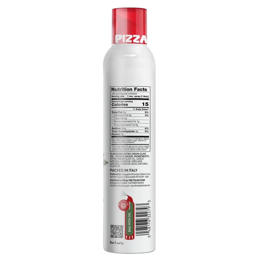 Mantova Pizza Spray, 8 oz