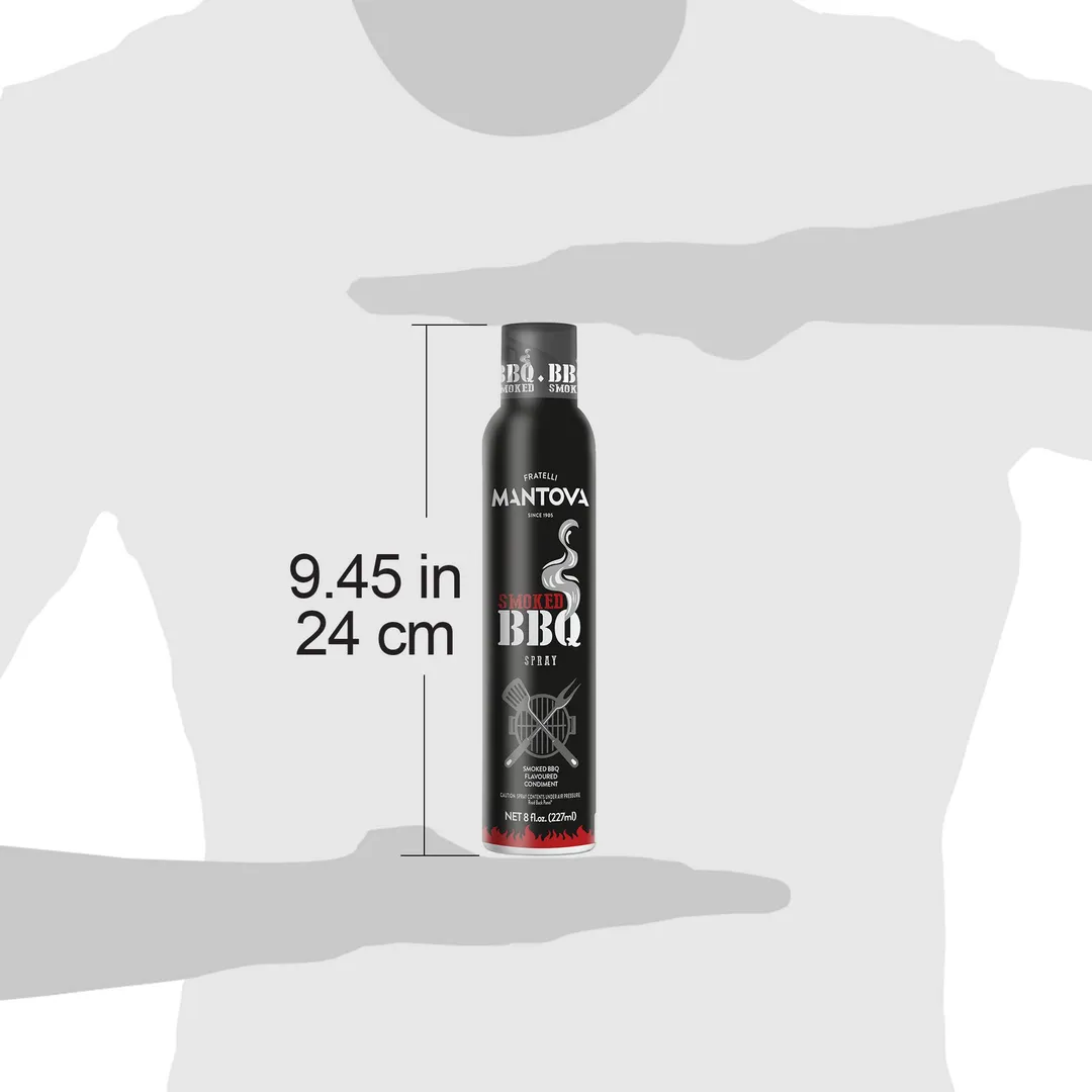 Mantova Smoked Bbq Spray, 8 oz